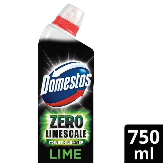 Domestos Zero Limescale Remover Lime Toilet Cleaner 750ml - gallery image 1