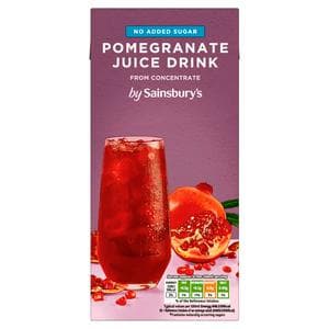 Sainsbury's Pomegranate Juice Drink, No Added Sugar 1L
