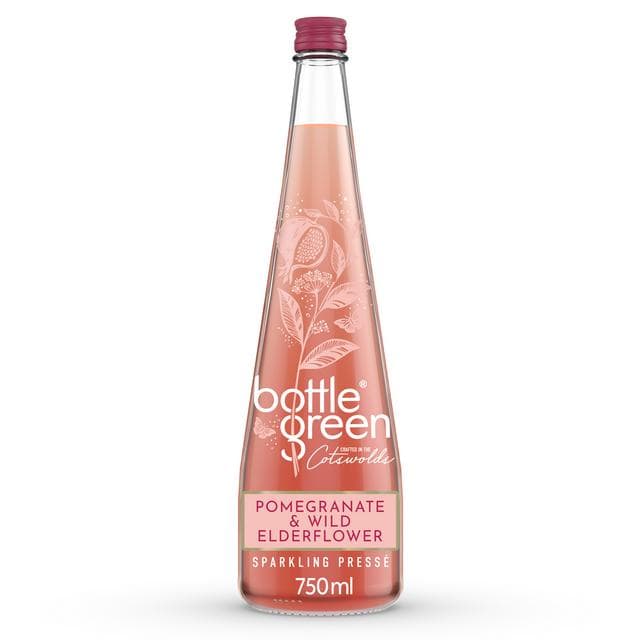 Bottlegreen 750ml Pomegranate & Elderflower Light Sparkling Presse Drink - gallery image 2