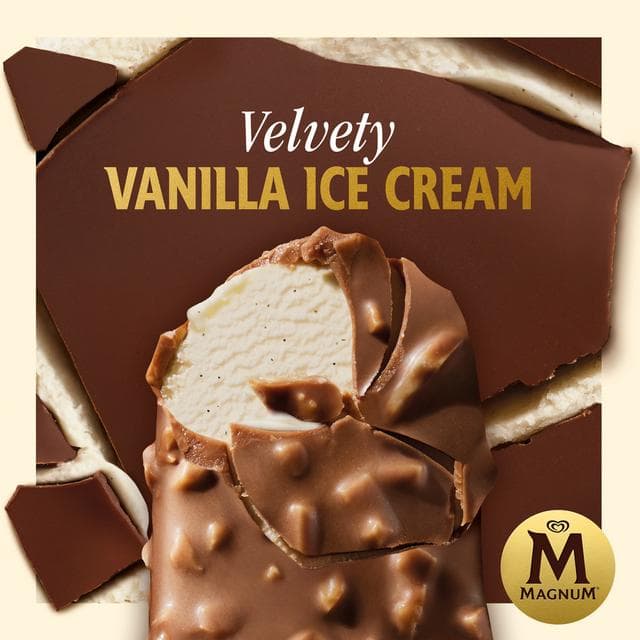 Magnum Mini Classic Almond & White Chocolate Ice Cream Sticks 6x55ml - gallery image 4