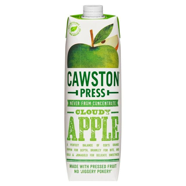 Cawston Press Cloudy Apple Juice 1L - gallery image 1