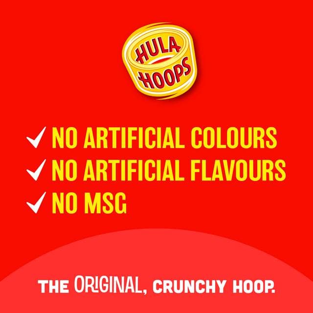 Hula Hoops BBQ Beef Potato Ring Crisps 6x24g - gallery image 2