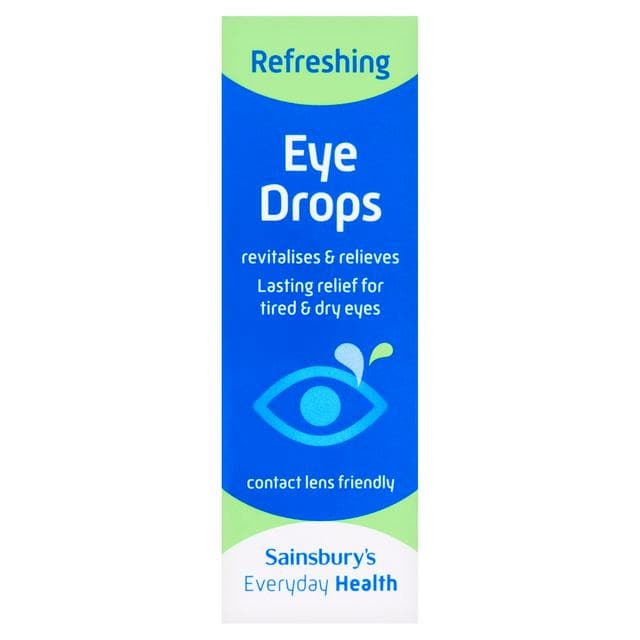 Sainsbury's Dry Eyes Drops 10ml - gallery image 1
