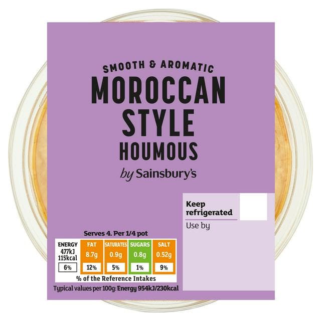Sainsbury's Aromatic Moroccan Style Houmous 200g - gallery image 1