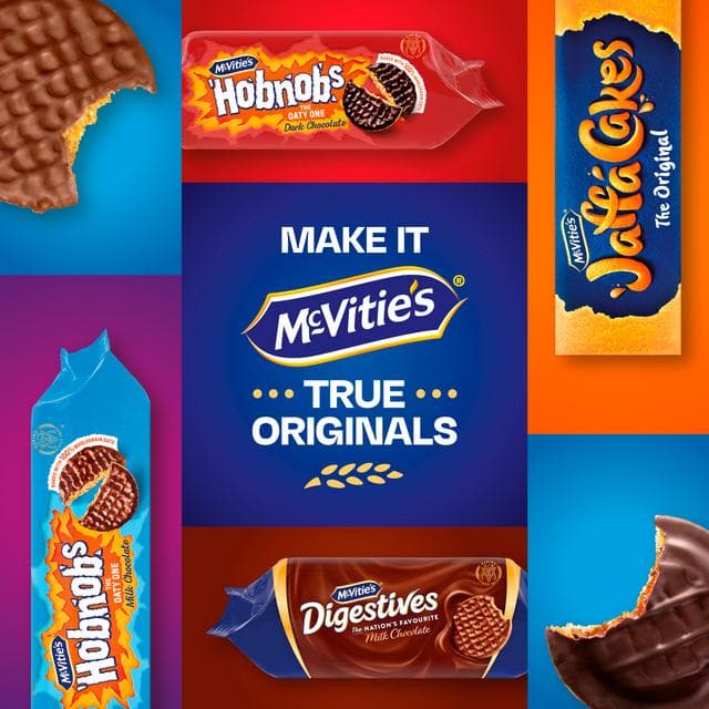 McVitie's Hobnob's Biscuits The Oaty One Dark Chocolate 262g - gallery image 4