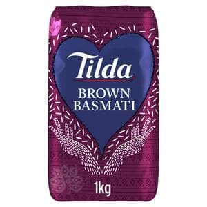 Tilda Wholegrain Basmati Rice 1kg