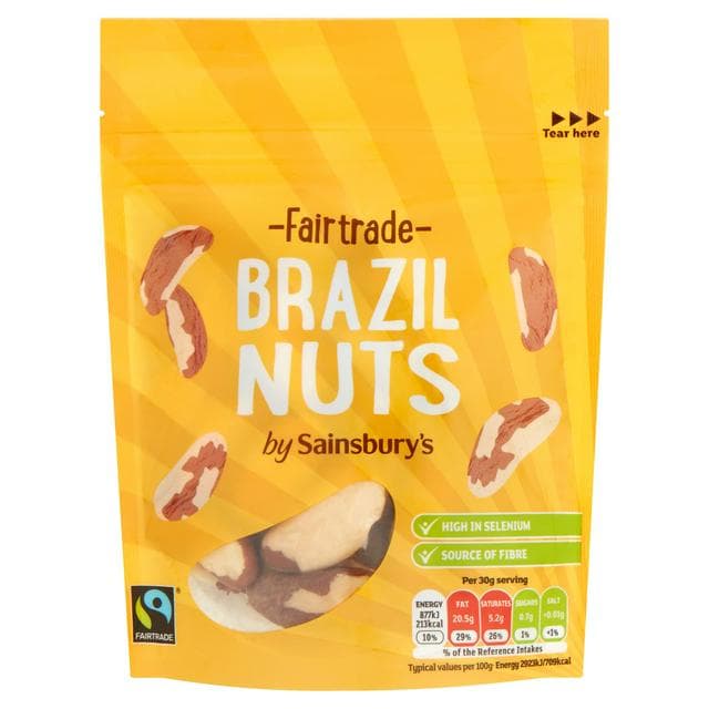 Sainsbury's Fairtrade Brazil Nuts 100g - gallery image 1