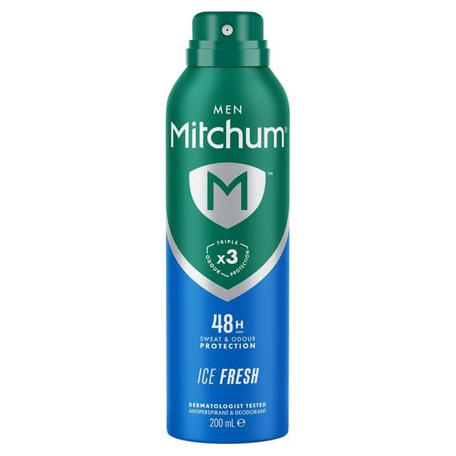 Mitchum Men Triple Odor Defense Protection Ice Fresh Anti-perspirant & Deodorant 200ml - gallery image 1