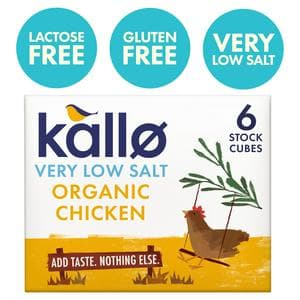 Kallo Very Low Salt Chicken Stock Cubes 6x8g