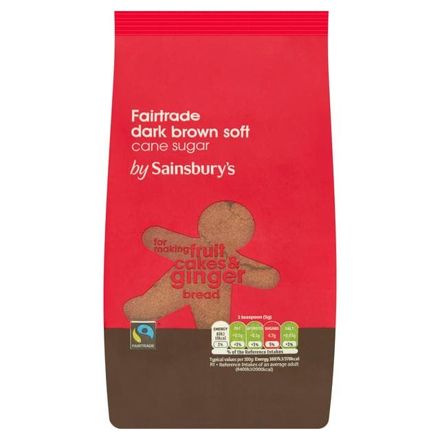 Sainsbury's Fairtrade Dark Soft Brown Sugar 500g - gallery image 1