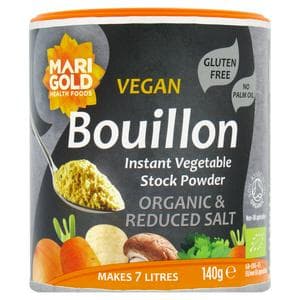 Marigold Reduced Salt Organic Bouillon Powder 140g