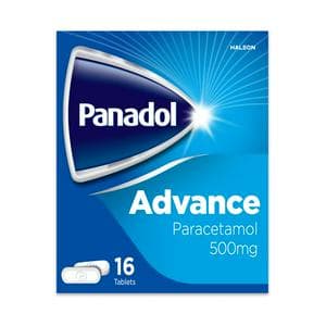 Panadol Paracetamol Advance Pain Relief Tablets 500mg x16