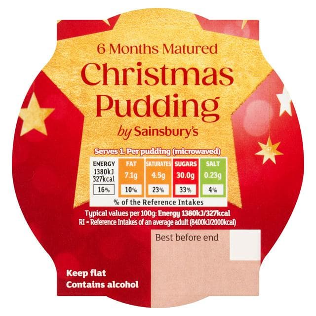 Sainsbury's 100g Christmas Pudding - gallery image 1