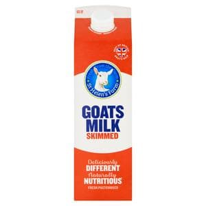 St Helen's Farm Skimmed Goats Milk 1L