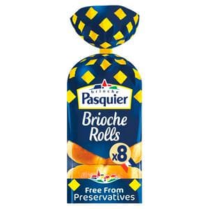 Brioche Pasquier Milk Brioche Rolls x8
