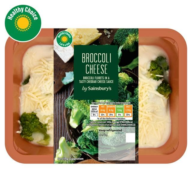 Sainsbury's Broccoli Cheese 400g - gallery image 1