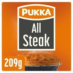Pukka Pies All Steak Pie 209g