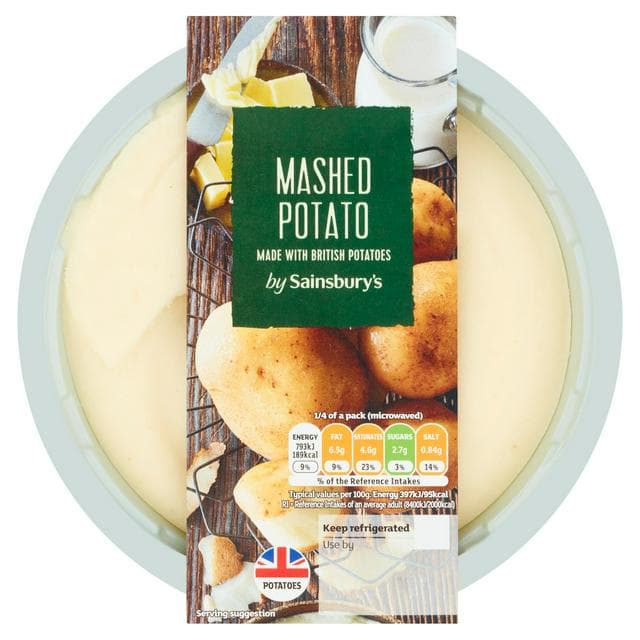 Sainsbury's Mashed Potato 800g - gallery image 1