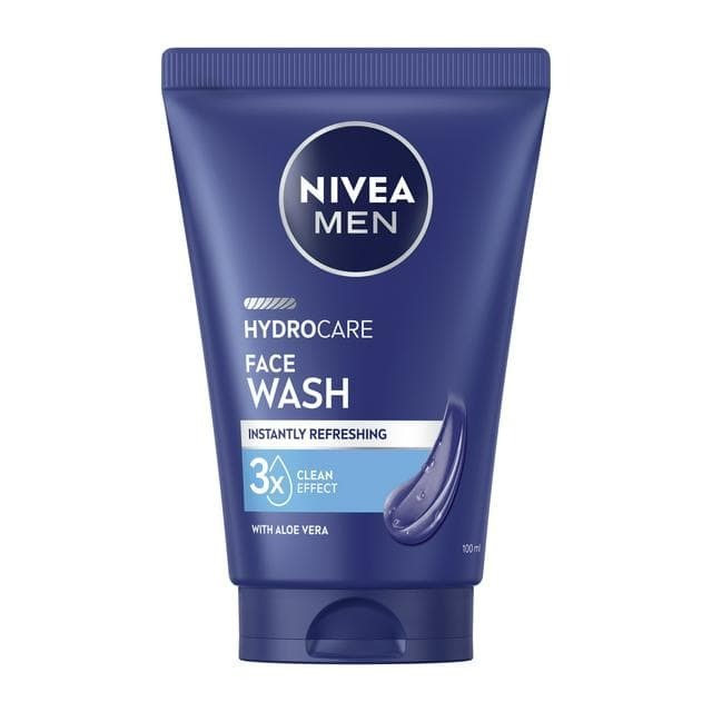 NIVEA MEN Hydrocare 100ml 3x Clean Effect Face Wash - gallery image 1