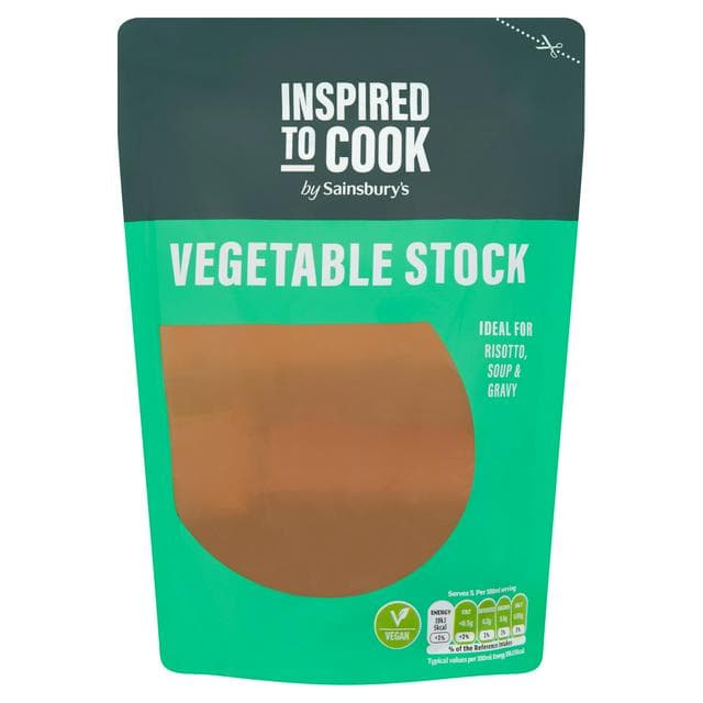 Sainsbury's Vegetable Stock, Inspired to Cook 500ml - gallery image 1