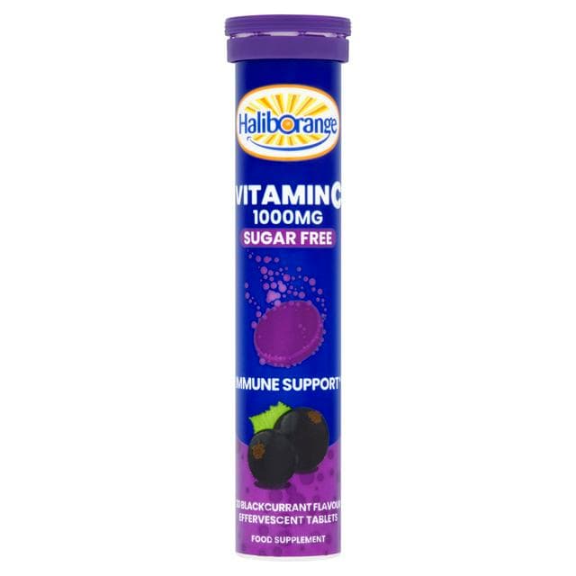Haliborange Effervescent Vitamin C, Blackcurrant Flavour x20 - gallery image 1