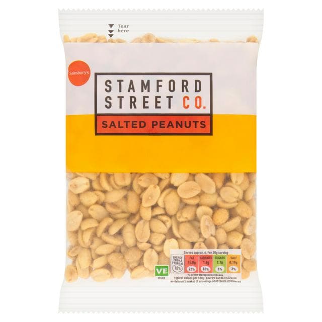 Stamford Street Co. Salted Peanuts 200g - gallery image 1