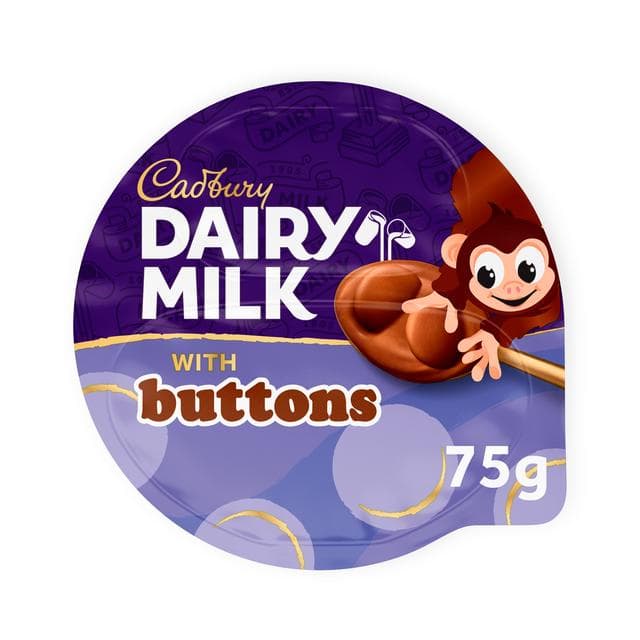 Cadbury Dairy Milk Buttons Dessert 75g - gallery image 2