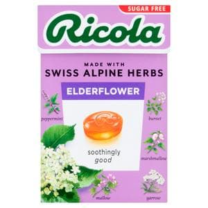 Ricola Sugar Free Elderflower Drops 45g