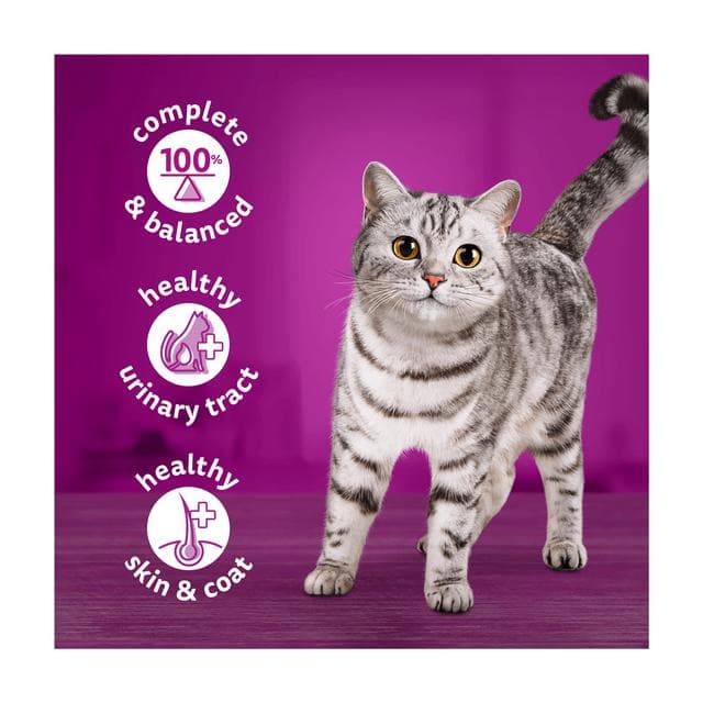 Whiskas Farm Menu in Jelly Adult Wet Cat Food Tin 6 x 400g - gallery image 2