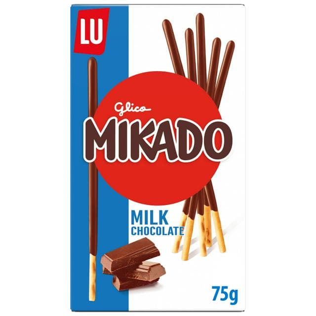 Mikado Milk Chocolate Biscuits 75g - gallery image 1