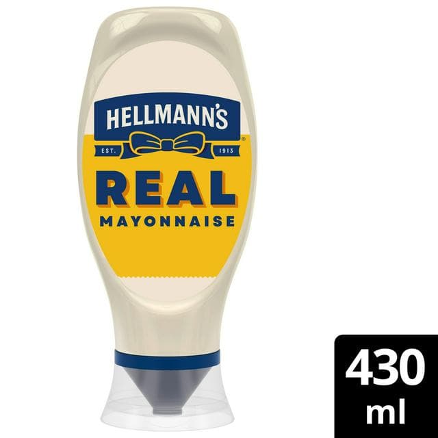 Hellmann's Real Squeezy Mayonnaise 430ml - gallery image 1