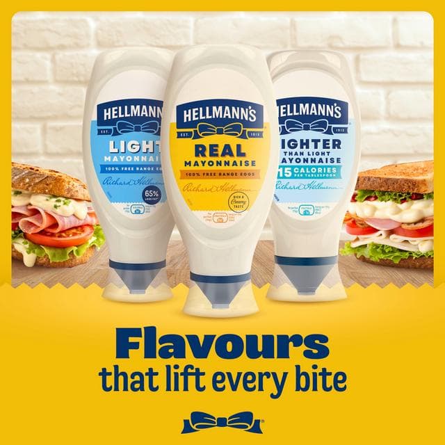 Hellmann's Real Squeezy Mayonnaise 430ml - gallery image 3