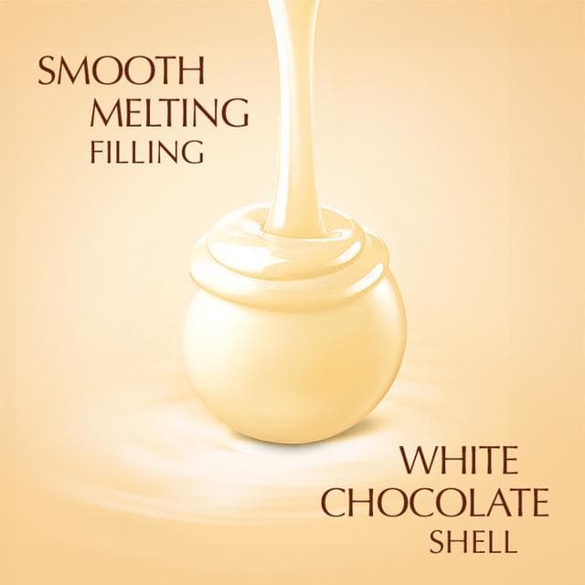 Lindt Lindor White Chocolate Truffles Box 200g - gallery image 3