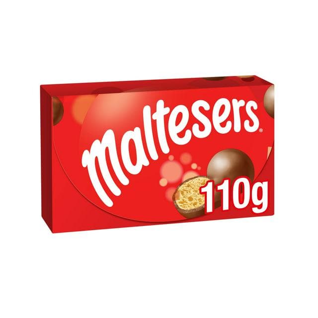 Maltesers Milk Chocolate & Honeycomb Gift Box of Chocolates Fairtrade 110g - gallery image 1