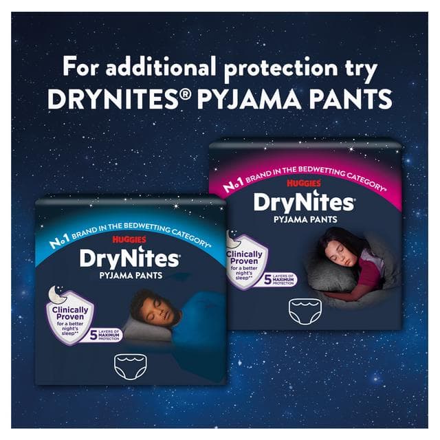 Huggies DryNites Bed Mats, Incontinence and Bed Wetting, compliment Pyjama Pants, 7 Mats - gallery image 4