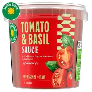 Sainsbury's Tomato & Basil Sauce 350g (Serves 2)