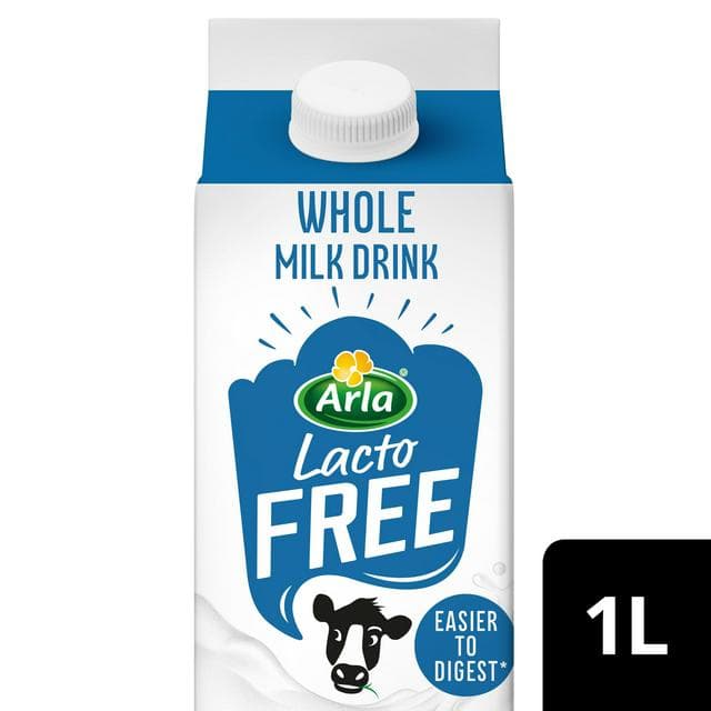 Arla Lactofree Fresh Whole Milk Drink 1 Litre - gallery image 1
