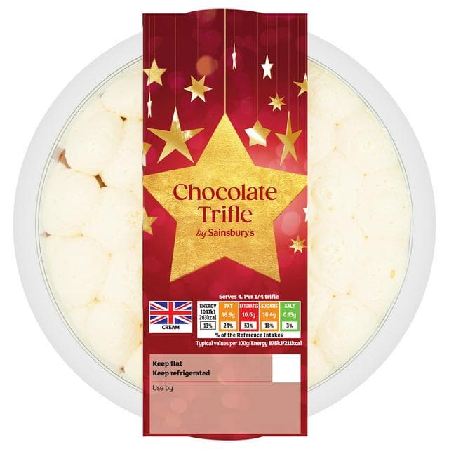 Sainsbury's 500g Chocolate Trifle - gallery image 1