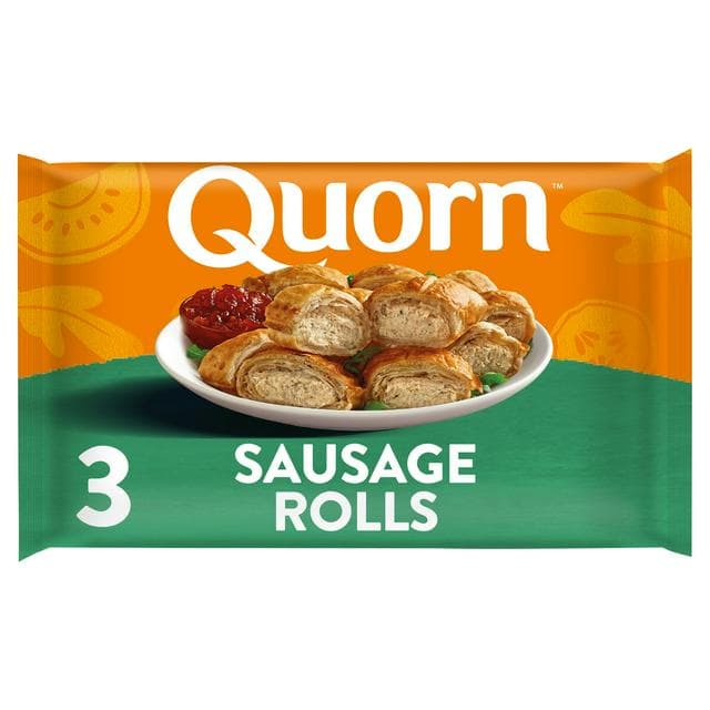 Quorn Vegetarian Sausage Rolls x3 210g - gallery image 1