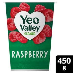 Yeo Valley Organic Raspberry Yogurt 450g