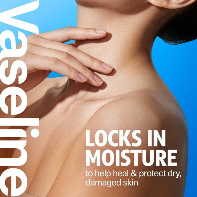 Vaseline Original Petroleum Jelly Moisturiser Locks in Moisture & Heals Dry Skin 250ml - gallery image 4