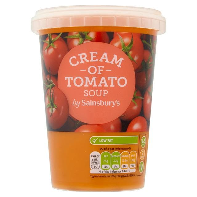 Sainsbury's Cream of Tomato Soup 600g - gallery image 1