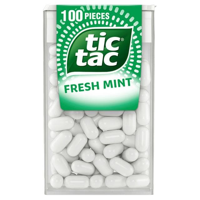 Tic Tac Fresh Mint Sweets x100 49g - gallery image 1
