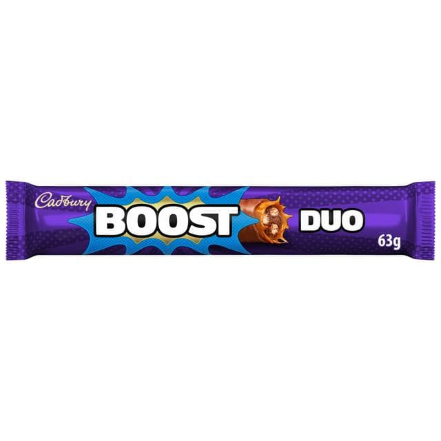 Cadbury Boost Duo Chocolate Bar 63g - gallery image 1