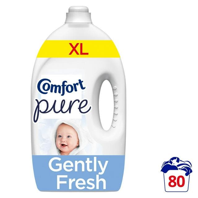 Comfort Pure 80 Washes Fabric Conditioner 2.4L - gallery image 1