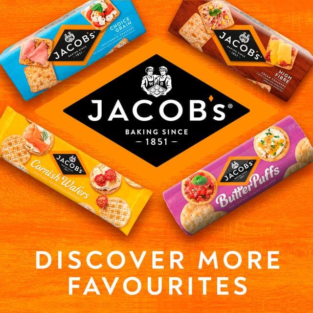 Jacob's Cream Cracker Snackpack x8 185g - gallery image 4