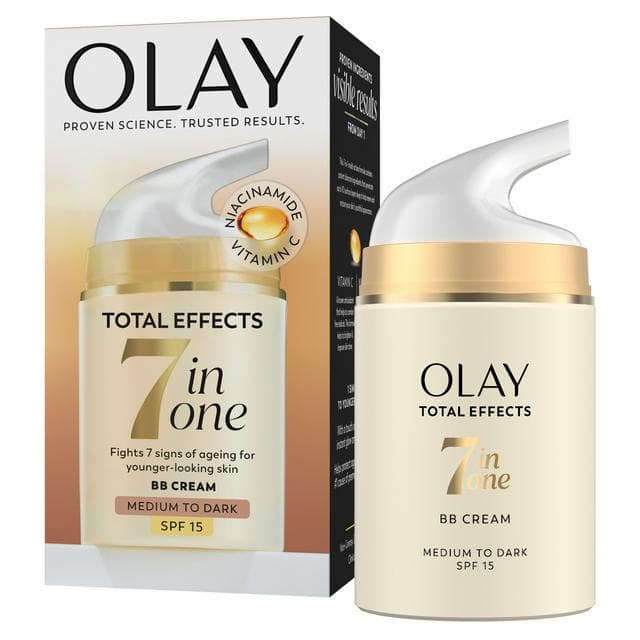 Olay Total Effects 7in1 BB Face Cream Medium 50ml - gallery image 1