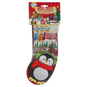 Good Boy Real Meat Christmas Stocking with Natural Chicken Breast Meat Dog Treats