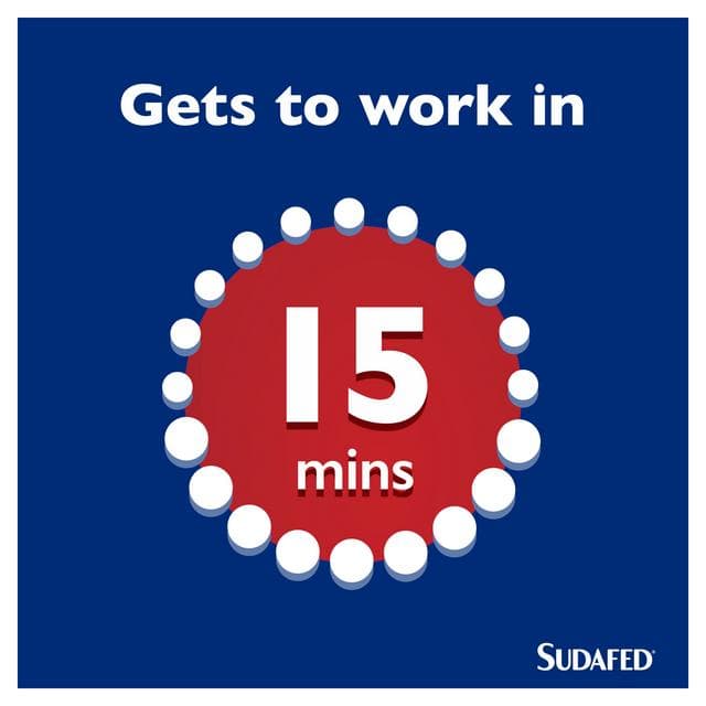 Sudafed Sinus Max Strength Capsules x16 - gallery image 4