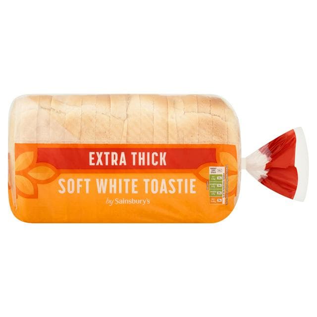 Sainsbury's Toastie Thick Sliced White Bread 800g - gallery image 1